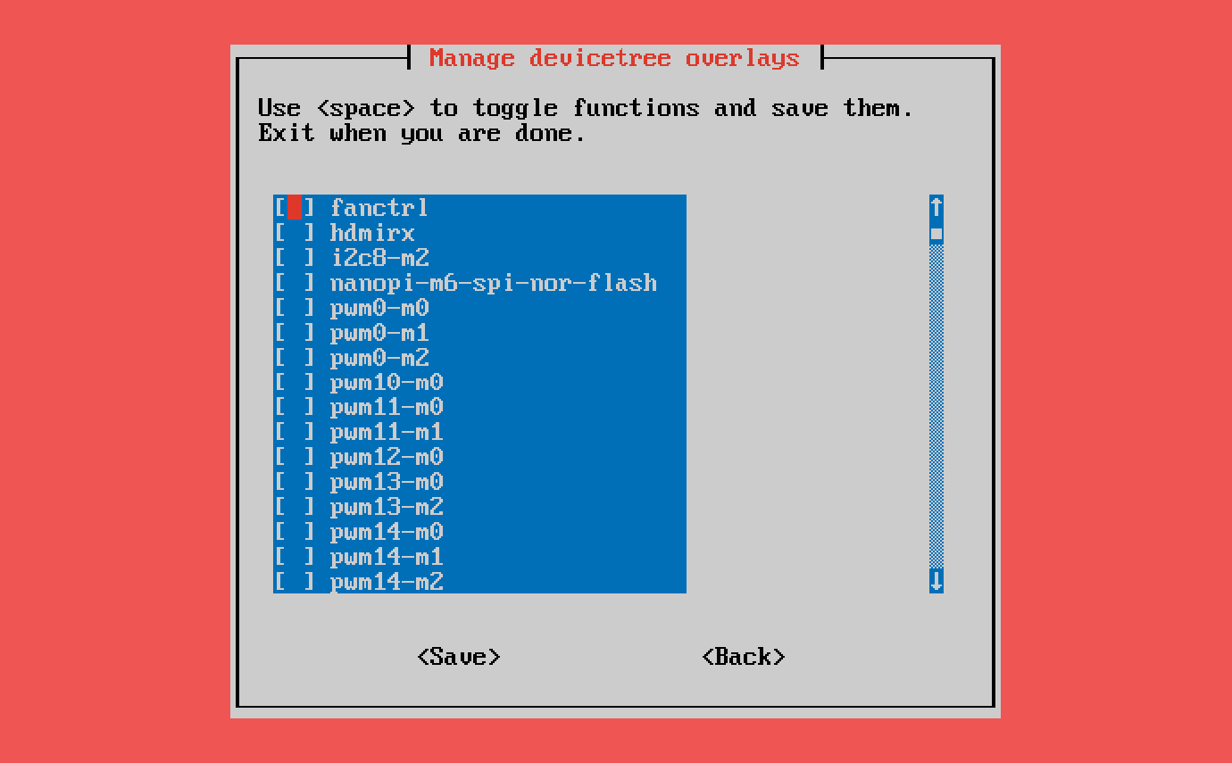 Manage device tree overlays